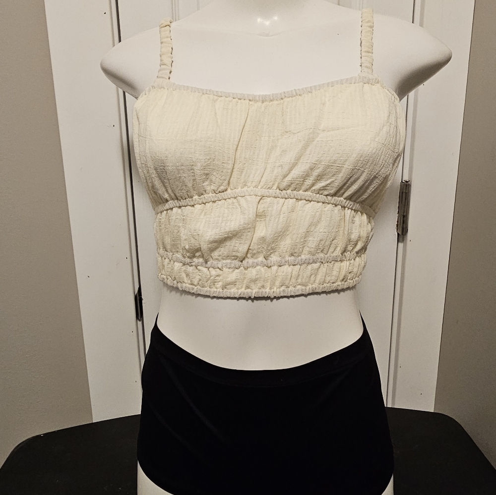 Smocked Crop